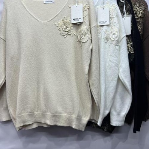 Свитер Emsweekis (46-52) E1377 white (деми) Emsweekis E1377 white