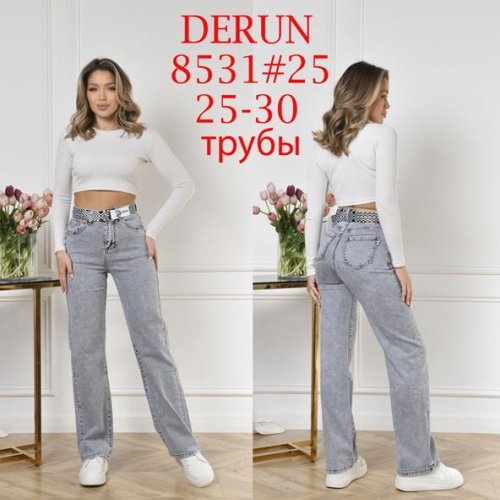 Джинсы Maxim Jeans (25-30) 8531 l.grey (деми) Maxim Jeans 8531 l.grey