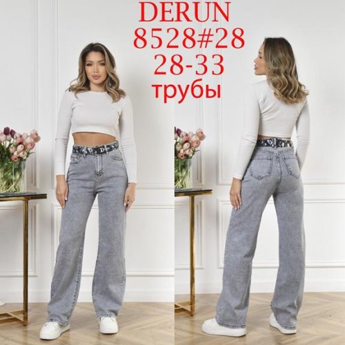 Джинсы Maxim Jeans (28-33) 8528 l.grey (деми) Maxim Jeans 8528 l.grey