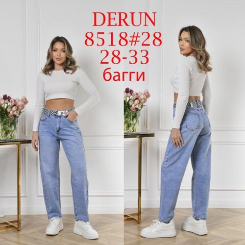 Джинсы Maxim Jeans (28-33) 8518 l.blue (деми) Maxim Jeans 8518 l.blue