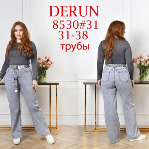 Джинсы Maxim Jeans (31-38) 8530 l.blue (деми) Maxim Jeans 8530 l.blue