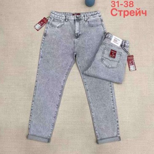 Джинсы Maxim Jeans (31-38) 111 l.grey (деми) Maxim Jeans 111 l.grey