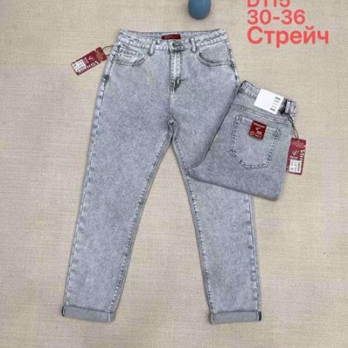 Джинсы Maxim Jeans (30-36) 115 l.grey (деми) Maxim Jeans 115 l.grey