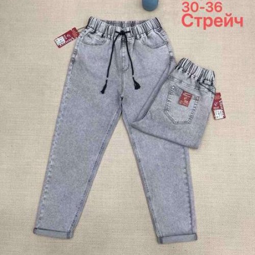 Джинсы Maxim Jeans (30-36) 108 l.grey (деми) Maxim Jeans 108 l.grey