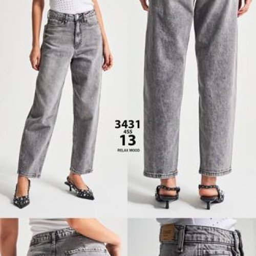 Джинсы Maxim Jeans (34-42) 3431 l.grey (деми) Maxim Jeans 3431 l.grey