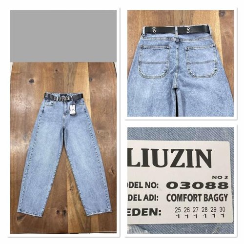 Джинсы Maxim Jeans (25-30) 03088-2 l.blue (деми) Maxim Jeans 03088-2 l.blue