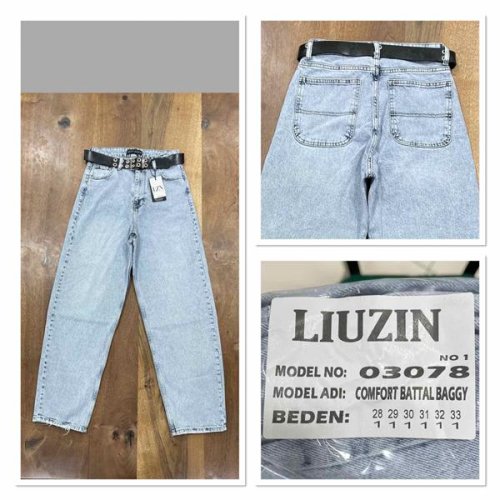 Джинсы Maxim Jeans (28-33) 03078-1 l.blue (деми) Maxim Jeans 03078-1 l.blue