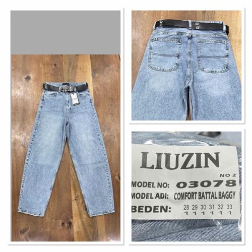 Джинсы Maxim Jeans (28-33) 03078-2 l.blue (деми) Maxim Jeans 03078-2 l.blue