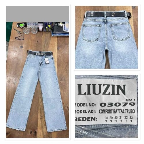 Джинсы Maxim Jeans (28-33) 03079-1 l.blue (деми) Maxim Jeans 03079-1 l.blue