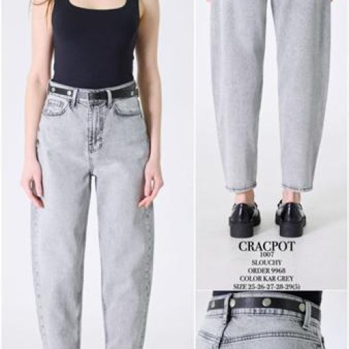 Джинсы Maxim Jeans (25-29) 1007 l.grey (деми) Maxim Jeans 1007 l.grey