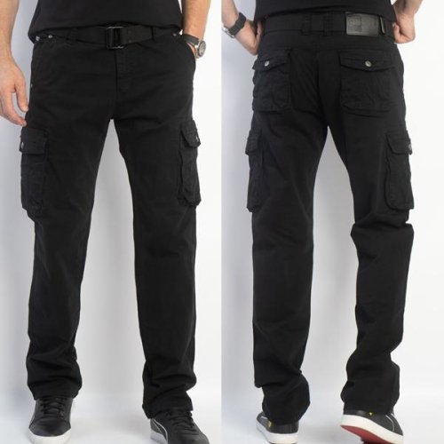 Штаны Maxim Jeans (30-38) 1780-1 black (деми) Maxim Jeans 1780-1 black