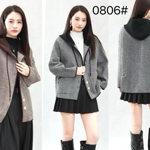 Пальто DIVO (one size) 0806 grey (деми) DIVO 0806 grey