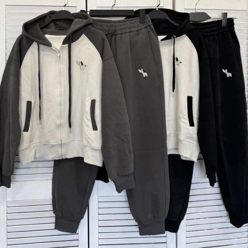 Костюм спорт DIVO (M-XL) DV23 grey (деми) DIVO DV23 grey