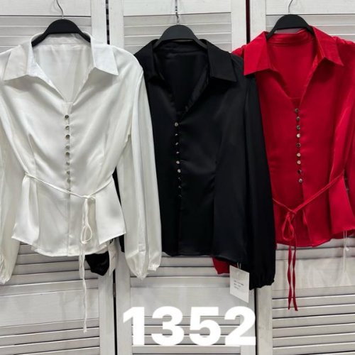 Блузка DIVO (M-L) 1352 white (деми) DIVO 1352 white