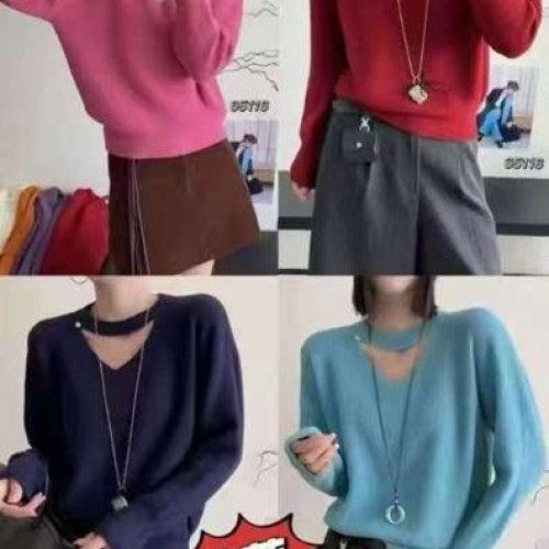 Свитер DIVO (one size) 65116 navy (деми) DIVO 65116 navy