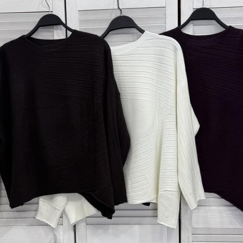 Свитер DIVO (one size) DV376 black (зима) DIVO DV376 black