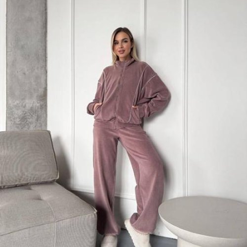 Костюм спорт Arina (42-52) 1683 powder (зима) Arina 1683 powder