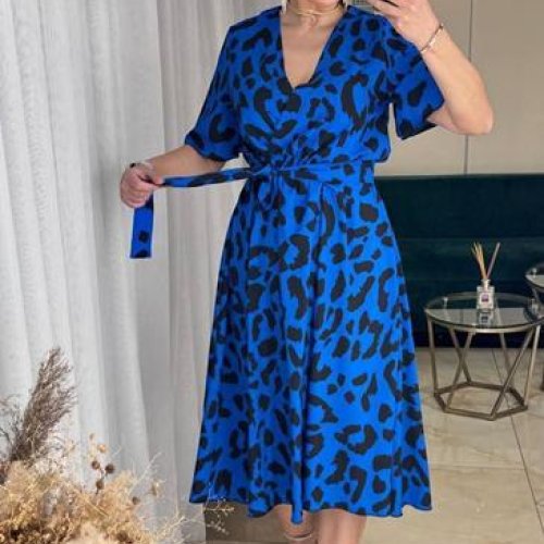 Платье Arina (42-52) 2353 blue (лето) Arina 2353 blue