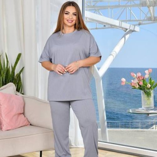 Костюм Arina (50-56) 5152 grey (лето) Arina 5152 grey