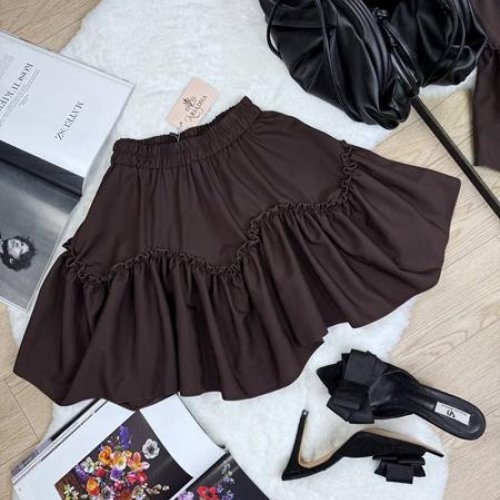 Юбка Arina (42-48) 5154 brown (лето) Arina 5154 brown