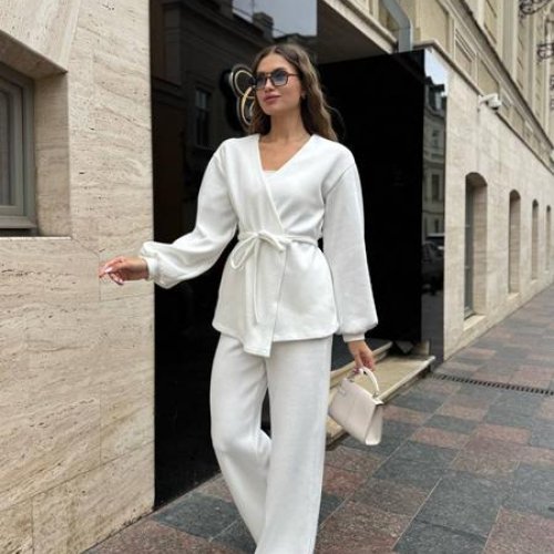 Костюм Arina (42-48) 5168 white (зима) Arina 5168 white