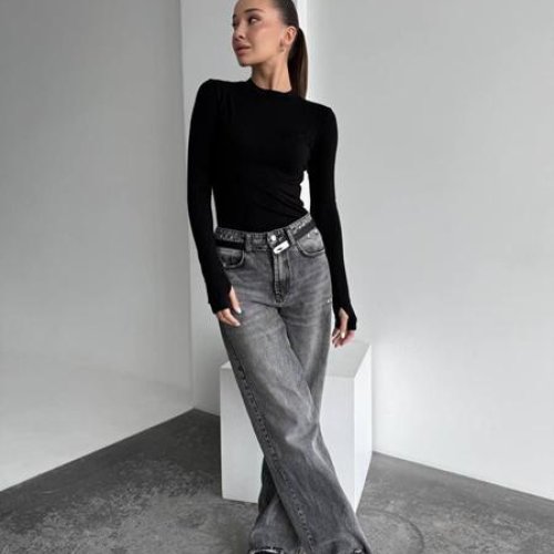 Свитер Arina (42-48) 5171 black (деми) Arina 5171 black