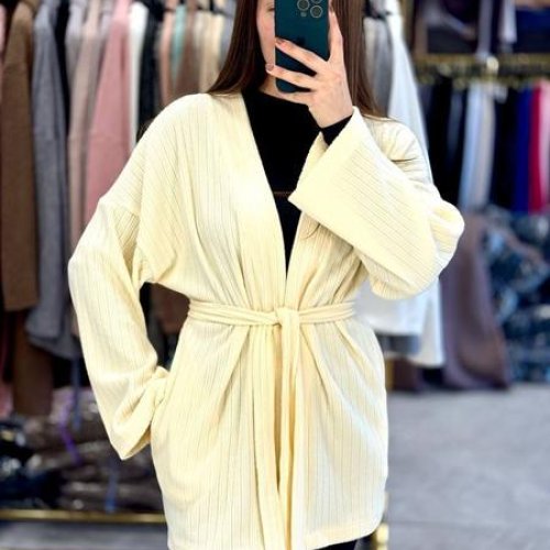 Кардиган Arina (42-48) 1666 yellow (деми) Arina 1666 yellow