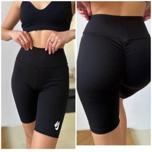 Велосипедки Sport style (S-XL) 05285 black (лето) Sport style 05285 black