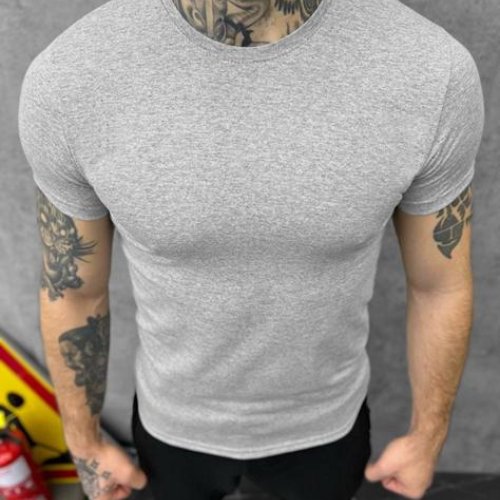 Футболка Madoka (2XL-6XL) 1242 grey (лето) Madoka 1242 grey