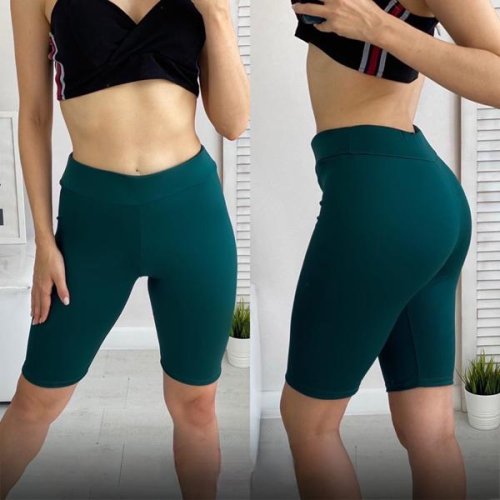 Велосипедки Sport style (S-XL) 571 green (лето) Sport style 571 green