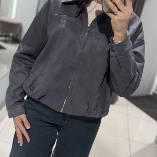 Куртка Comod (S-L) 1766 grey (деми) Comod 1766 grey