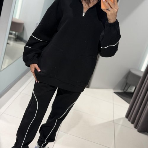 Костюм спорт Comod (M-XL) H0095 black (деми) Comod H0095 black