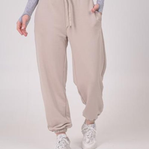 Штаны спорт MMC clothes (42-48) 6682 beige (деми) MMC clothes 6682 beige