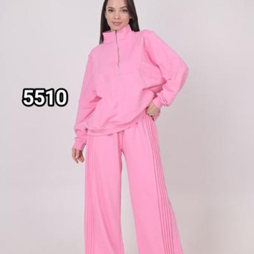 Костюм спорт MMC clothes (44-52) 5510 pink (деми) MMC clothes 5510 pink