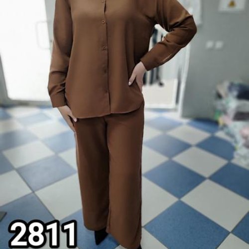 Костюм MMC clothes (42-48) 2811 brown (деми) MMC clothes 2811 brown