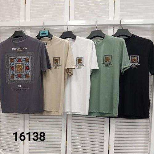 Футболка MMC clothes (48-54) 16138 green (лето) MMC clothes 16138 green