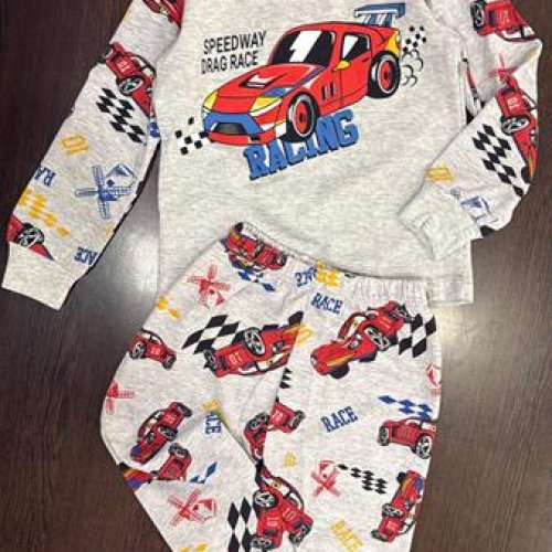 Пижама Baby Boom (2-5) BB1 grey (деми) Baby Boom BB1 grey