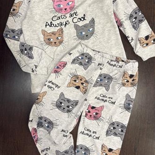 Пижама Baby Boom (6-9) BB7 grey (деми) Baby Boom BB7 grey