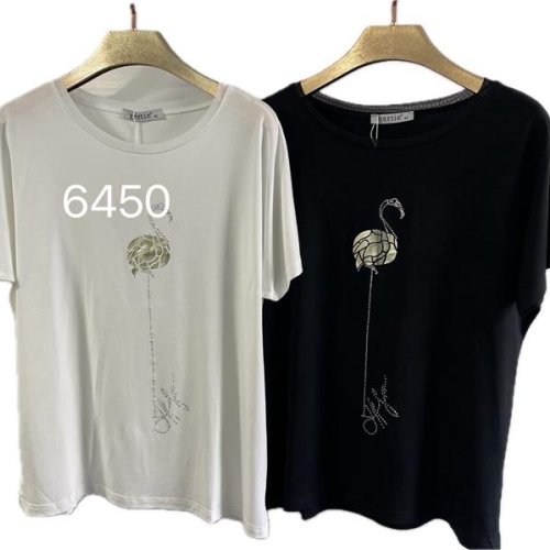 Футболка P.HEY (40-48) 6450 black (лето) P.HEY 6450 black