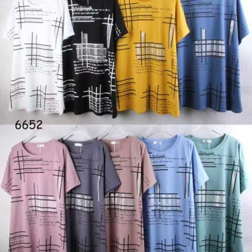 Футболка P.HEY (2XL-5XL) 6652 mix (лето) P.HEY 6652 mix