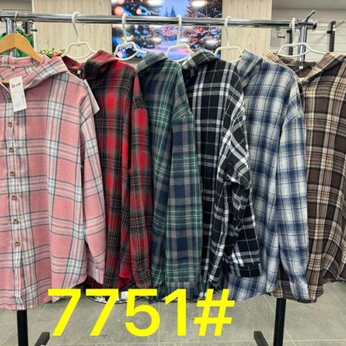 Рубашка P.HEY (3XL-6XL) 7751 brown (деми) P.HEY 7751 brown