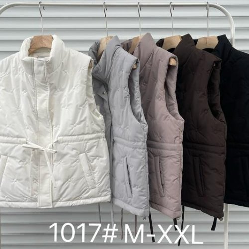 Жилетка Yafeier (M-2XL) 1017 beige (деми) Yafeier 1017 beige