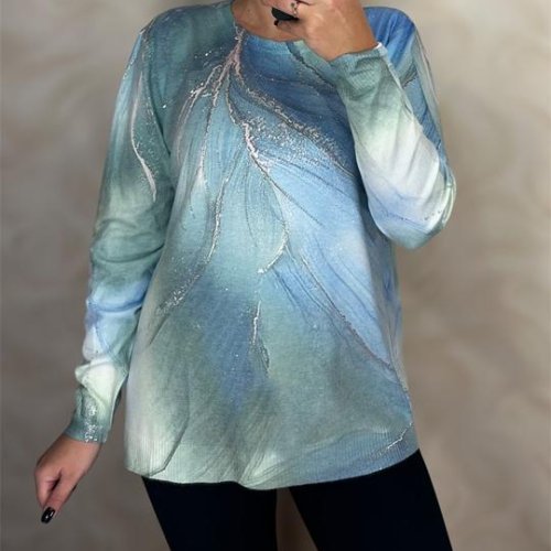 Свитер Elena&Vika (48-54) 25209 mint (деми) Elena&Vika 25209 mint