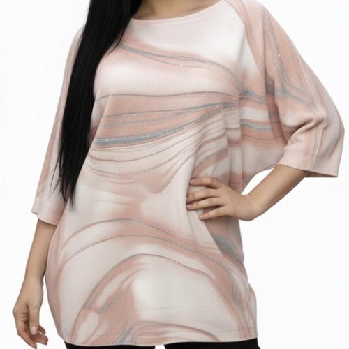 Свитер Elena&Vika (50-58) 26125 beige (деми) Elena&Vika 26125 beige