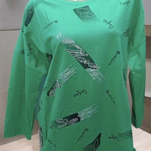 Свитер Elena&Vika (50-56) 27081 green (деми) Elena&Vika 27081 green