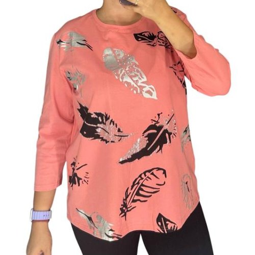 Свитер Elena&Vika (52-56) 27082 pink (деми) Elena&Vika 27082 pink