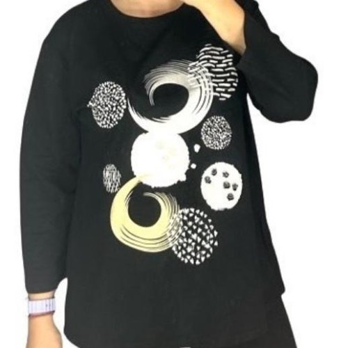 Свитер Elena&Vika (52-56) 27087 black (деми) Elena&Vika 27087 black