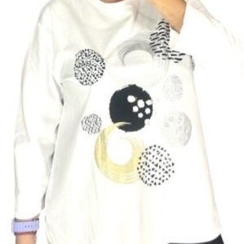 Свитер Elena&Vika (52-56) 27087 white (деми) Elena&Vika 27087 white