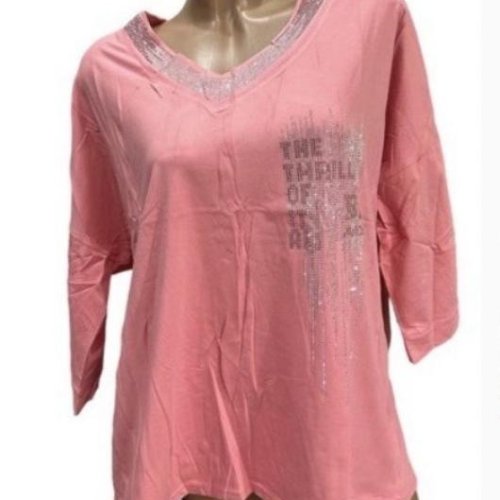 Свитер Elena&Vika (52-56) 27090 pink (деми) Elena&Vika 27090 pink