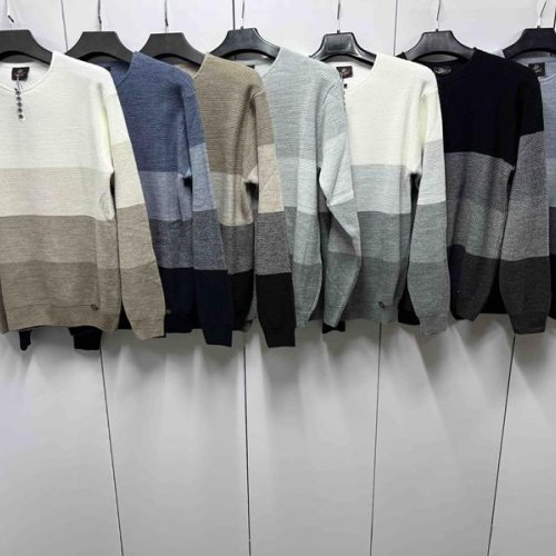 Свитер Navas (M-L) NV1008 white-grey (деми) Navas NV1008 white-grey